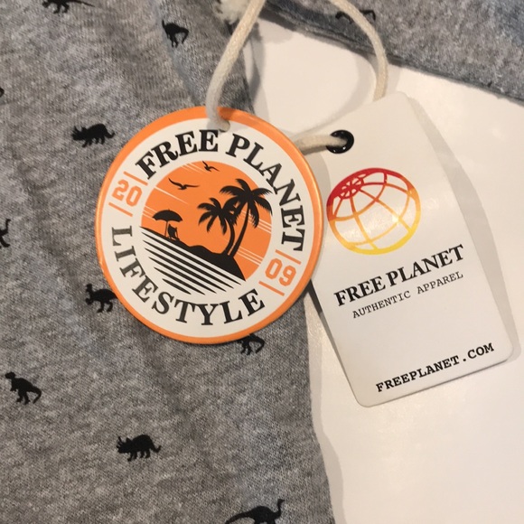 Free Planet Dinosaur Shirt Boys Size 3T NWT - Picture 5 of 12